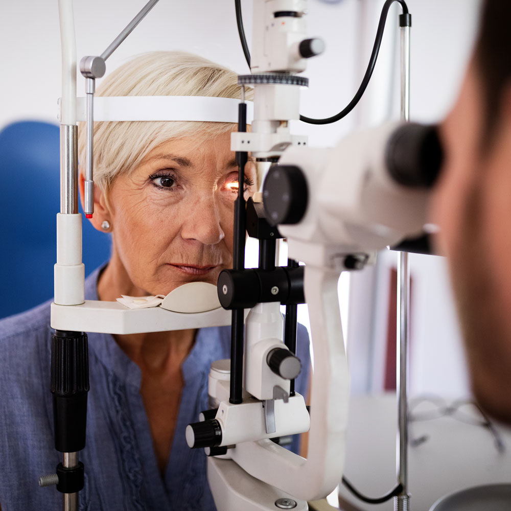 low vision eye exam at at Crown Vision Center - Highway 50